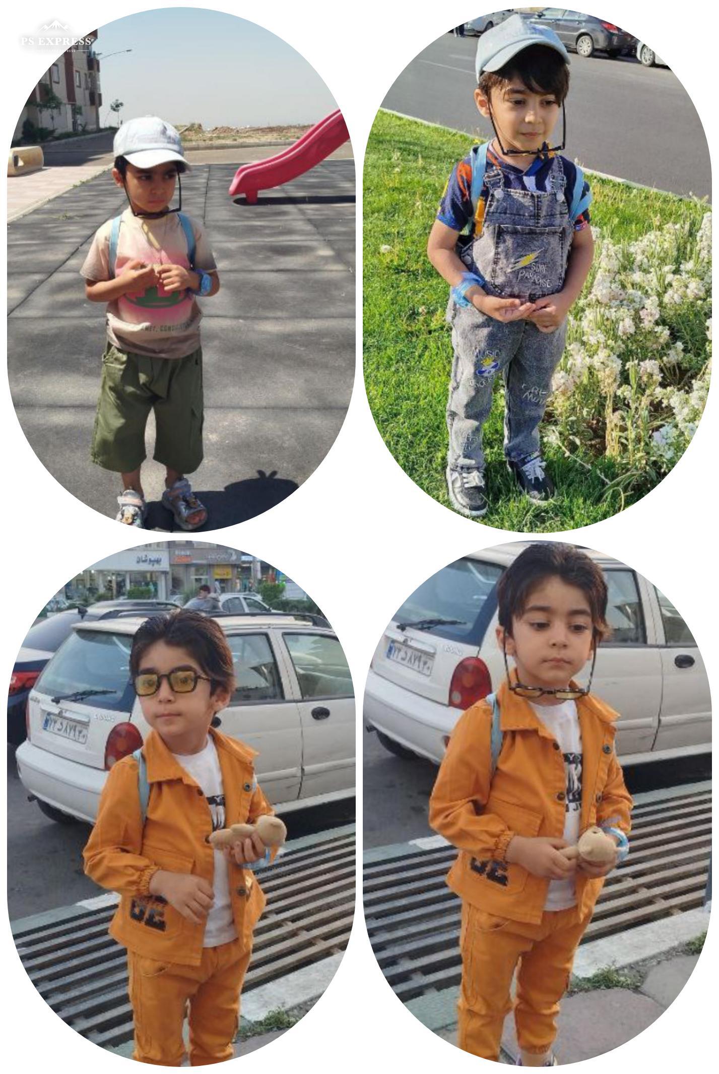 امیرعلی کاظمی مدل برتر کودک 