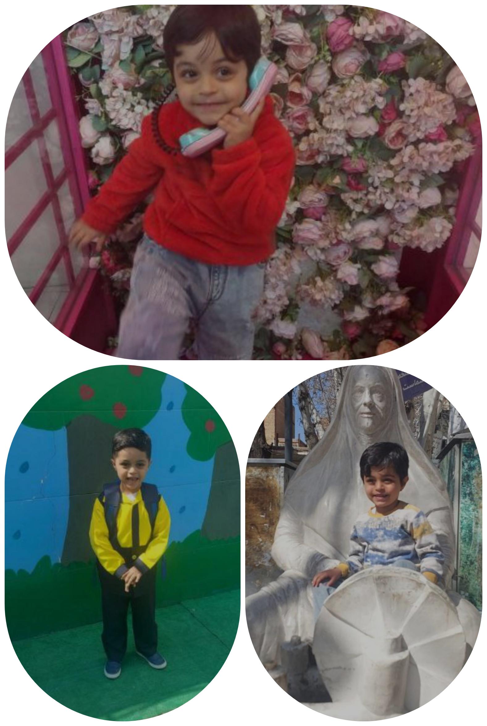 ارشام احدی مدل برتر کودک 