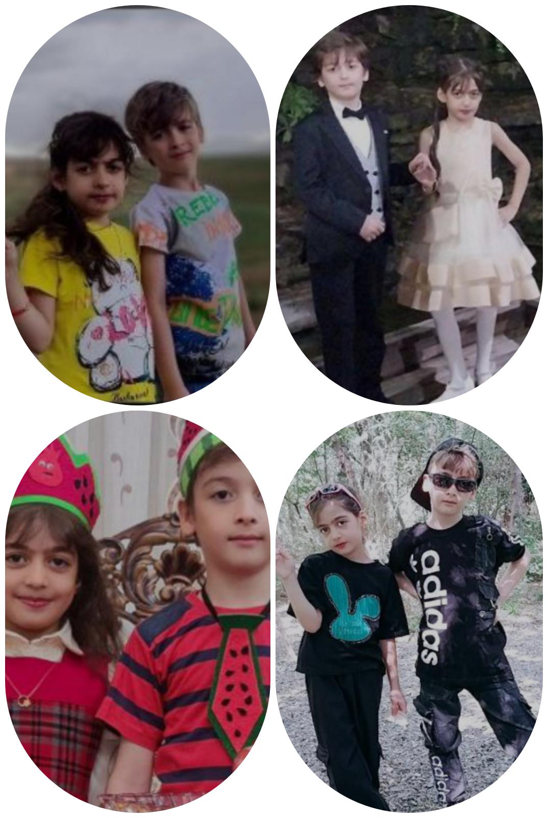 رها و پرهام سرلک مدل های برتر کودک