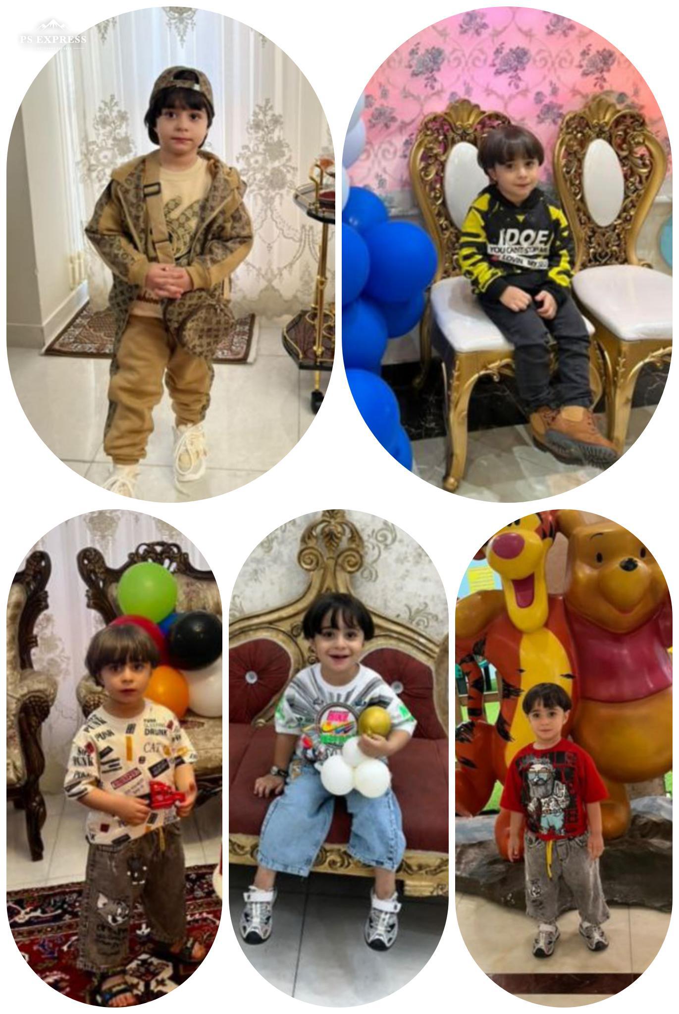 علی اصغر افخم خطیبی مدل برتر کودک 