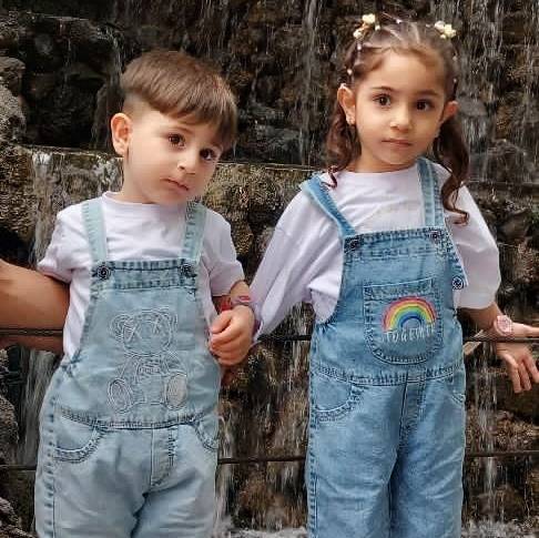 رز و امیرارسلان نقی وردین مدل های برتر کودک 