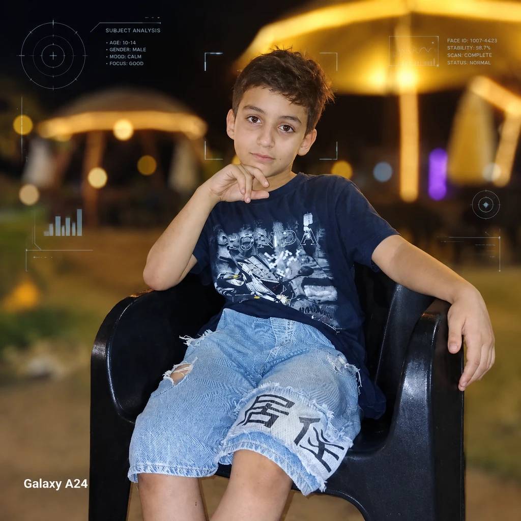 امیرمحمد بنی سعید مدل برتر کودک 