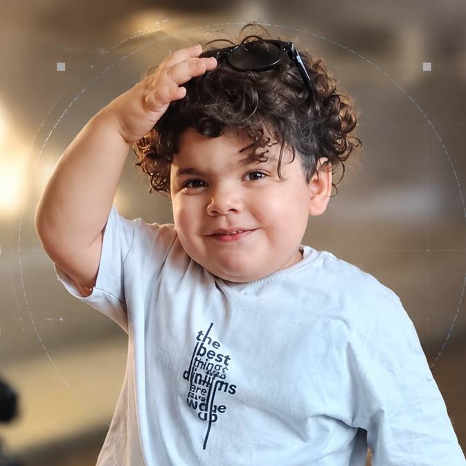 امیرحسین کشاورز مدل برتر کودک 