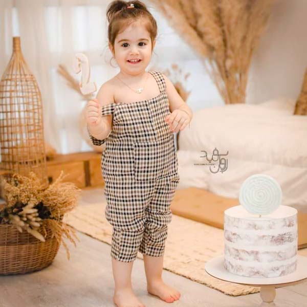نیلا گله دار مدلینگ برتر کودک / MODEL