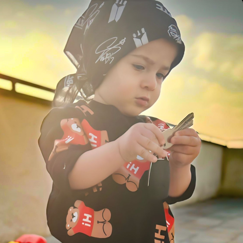 آرسام عابدین نسب مدلینگ برتر کودک / MODEL