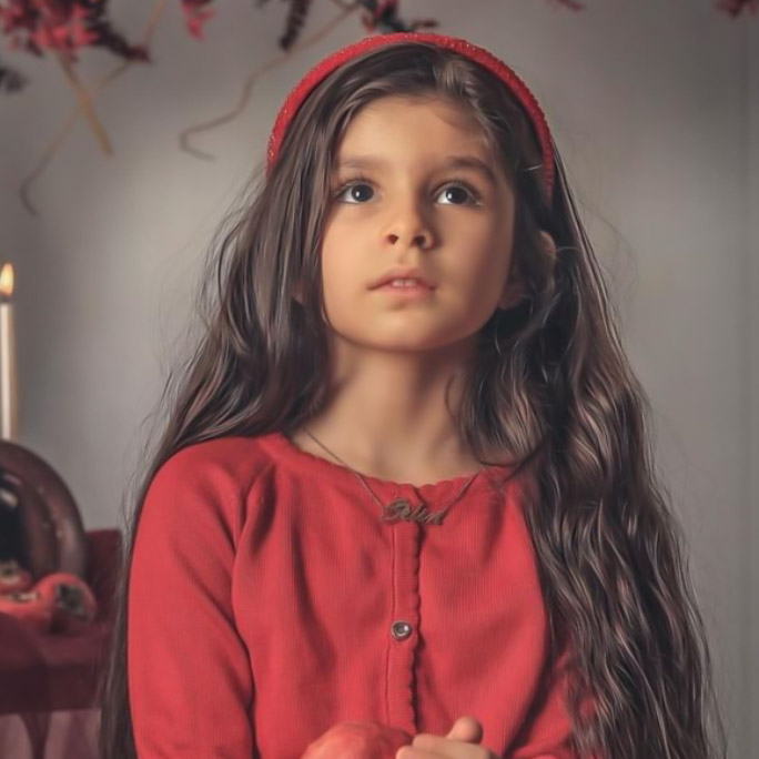 سلین حسینی مدلینگ برتر کودک / MODEL