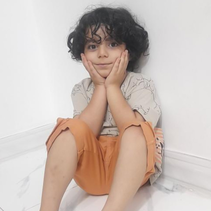 فرحان زالپور مدل برتر کودک