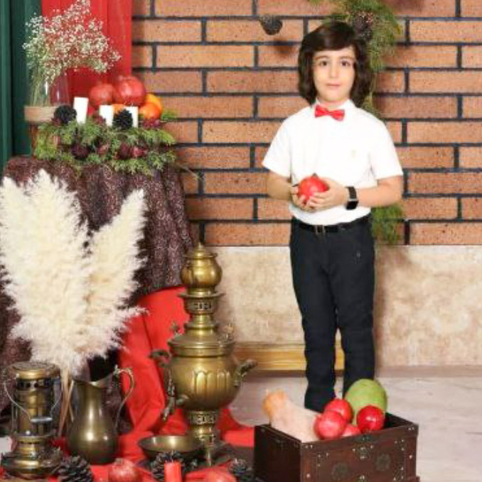 آراد شهرابی مدل برتر کودک 