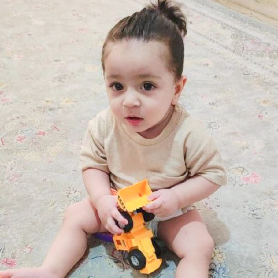 لیام عشایری مدل برتر کودک 