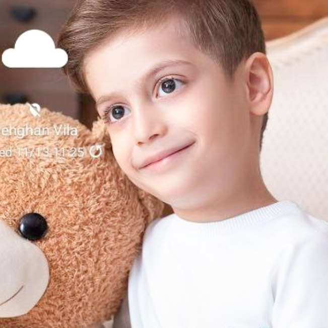 ماکان سجاسی مدل برتر کودک 