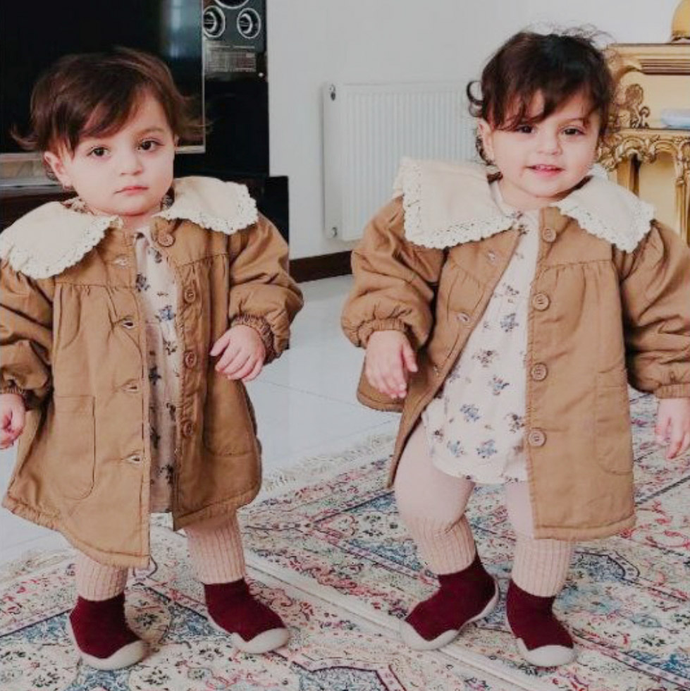 پناه و پرنسا چزانی دوقلو های مدل برتر کودک 