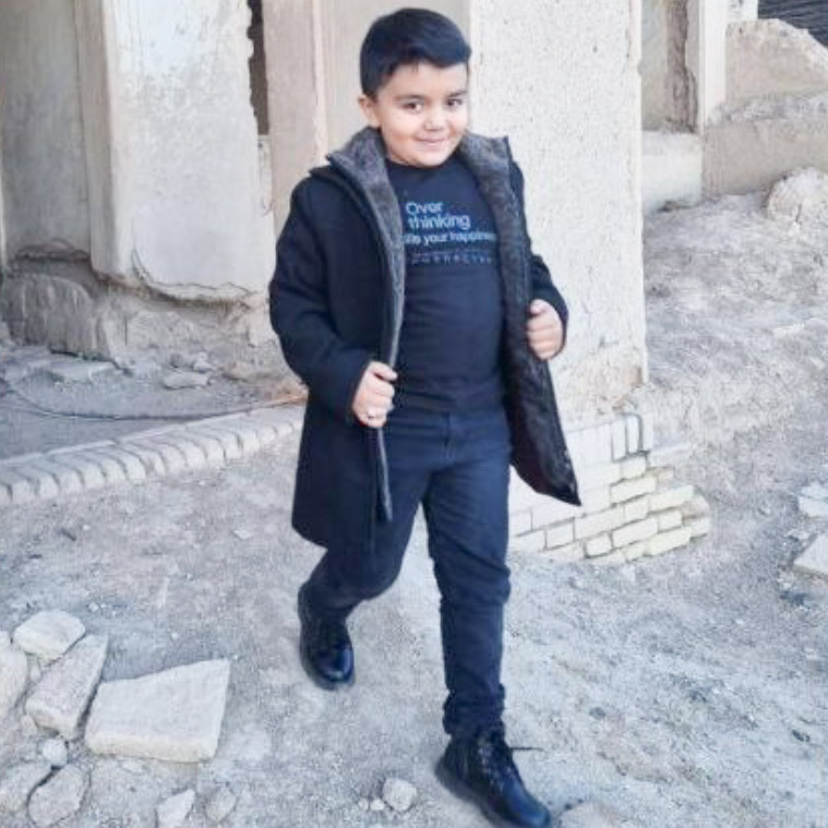 محمدمهدی علی بیکی مدل برتر کودک 