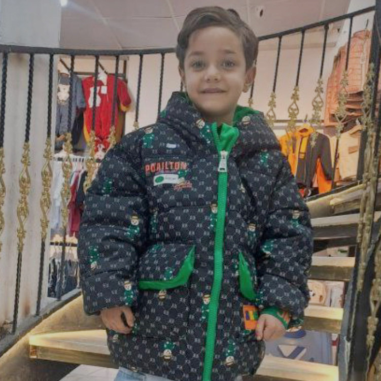 محمد ماهان دلبری مدل برتر کودک 