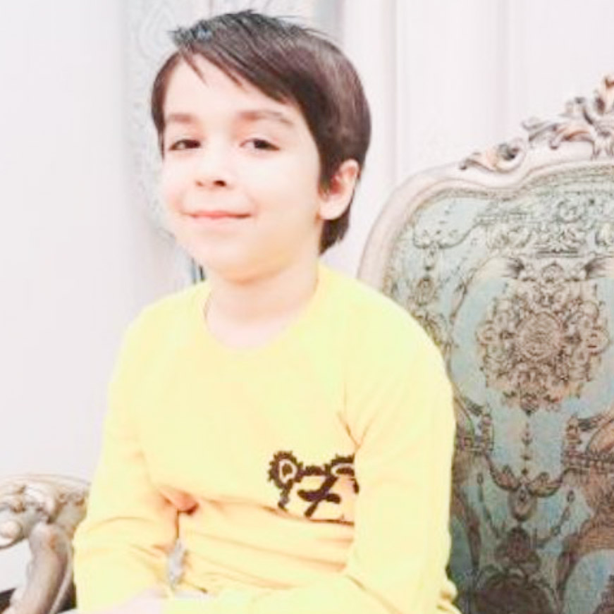 ماهان خلجی مدل برتر کودک 