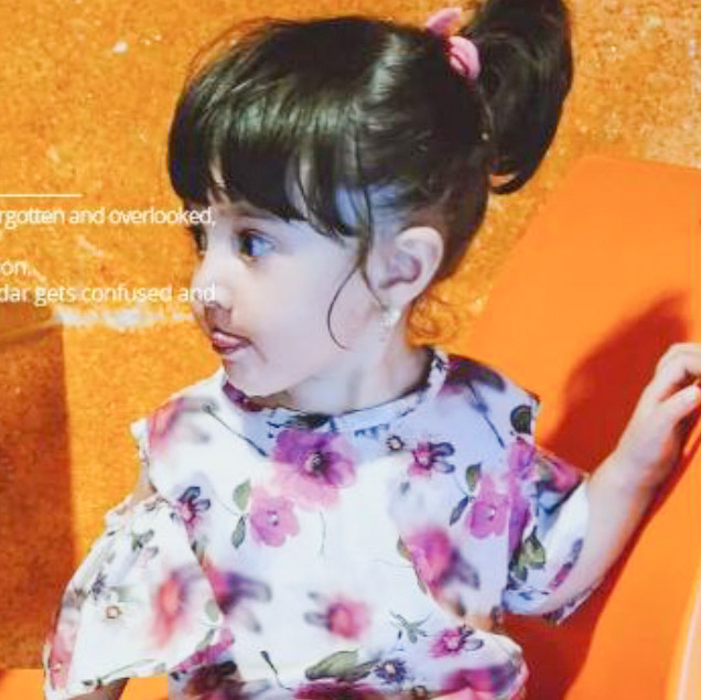 فاطمه کهنسال مدل برتر کودک 