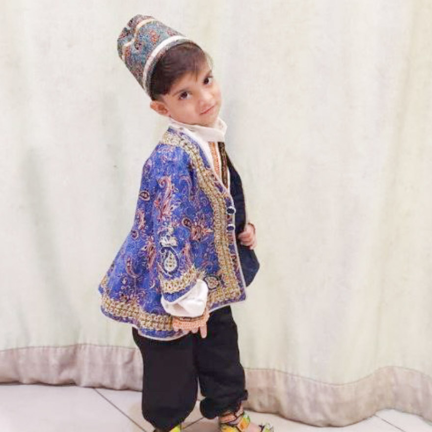 مهدیار حیدری مدل برتر کودک 