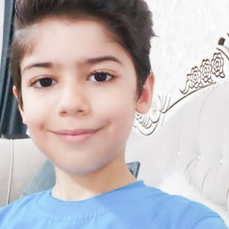 امین حسینی مدل برتر کودک 