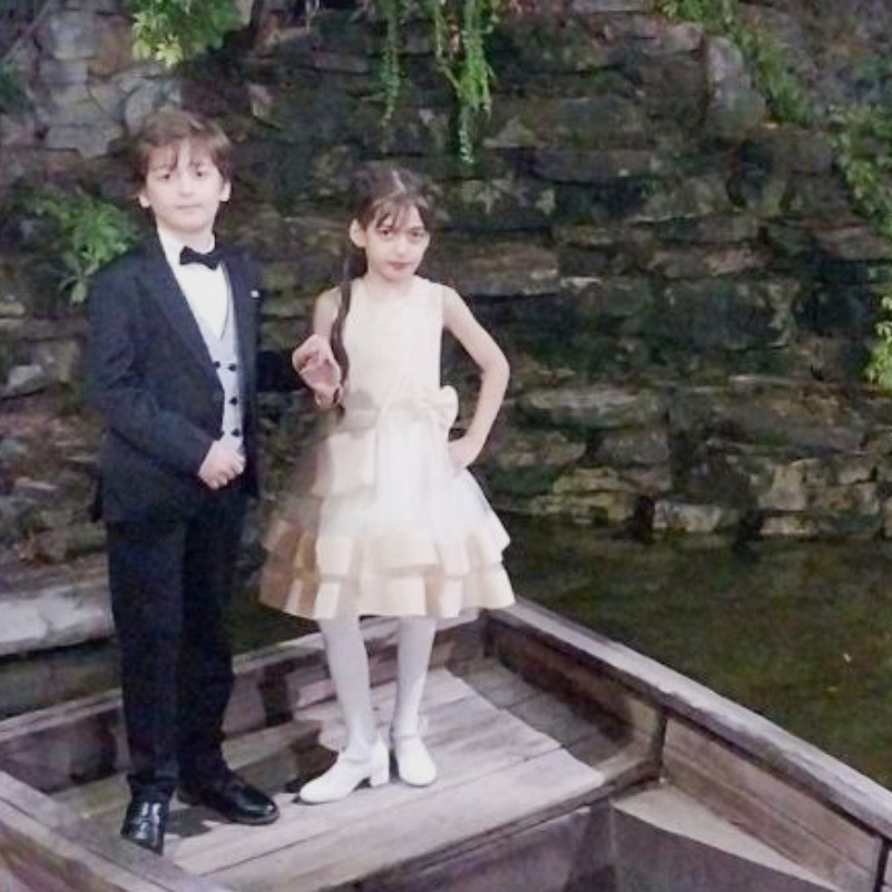 رها و پرهام سرلک مدل های برتر کودک 