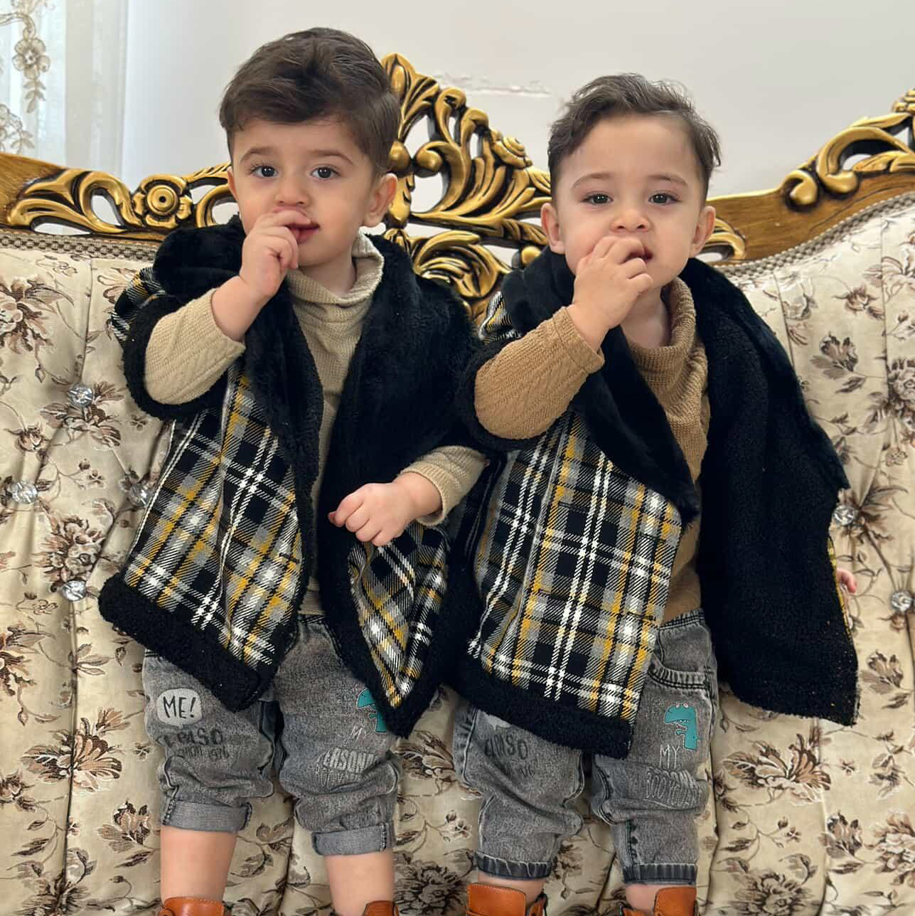باربد و بردیا سلیمی مدل برتر کودک 
