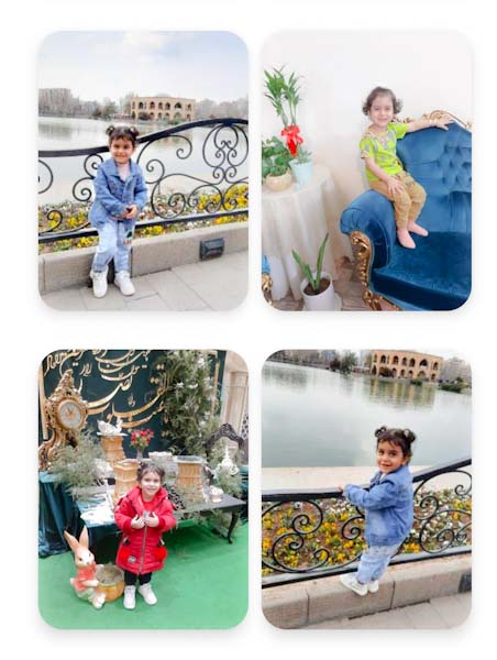 ضحی اسدی مدلینگ کودک