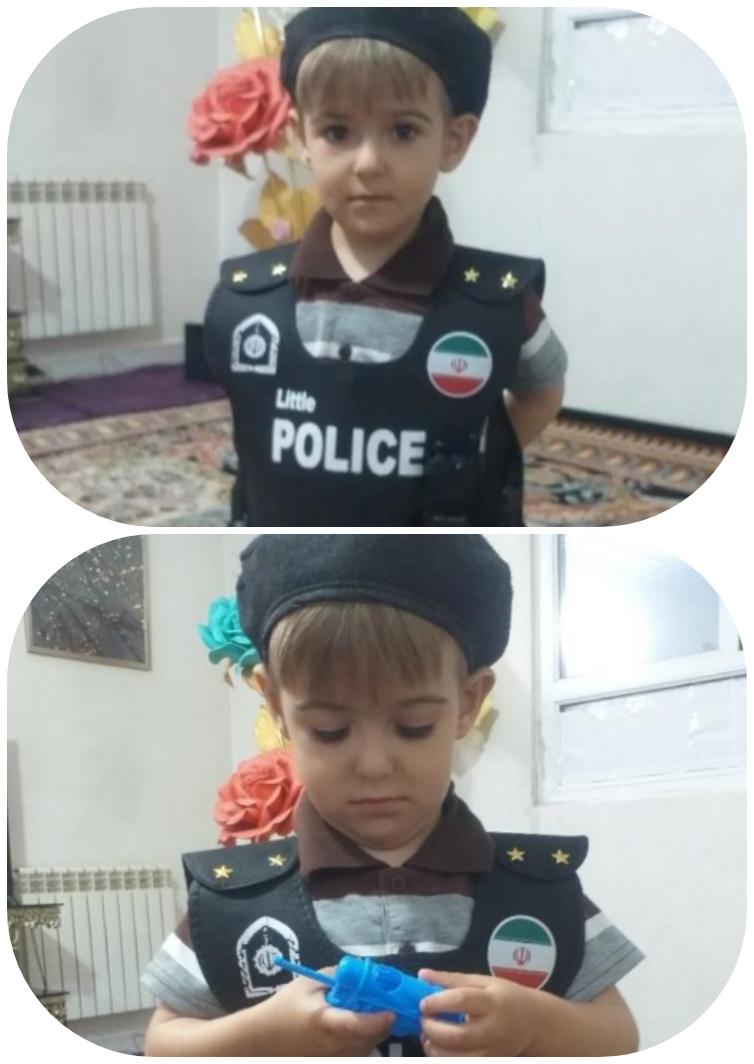 محمد امین نورمحمدی مدل برتر کودک 