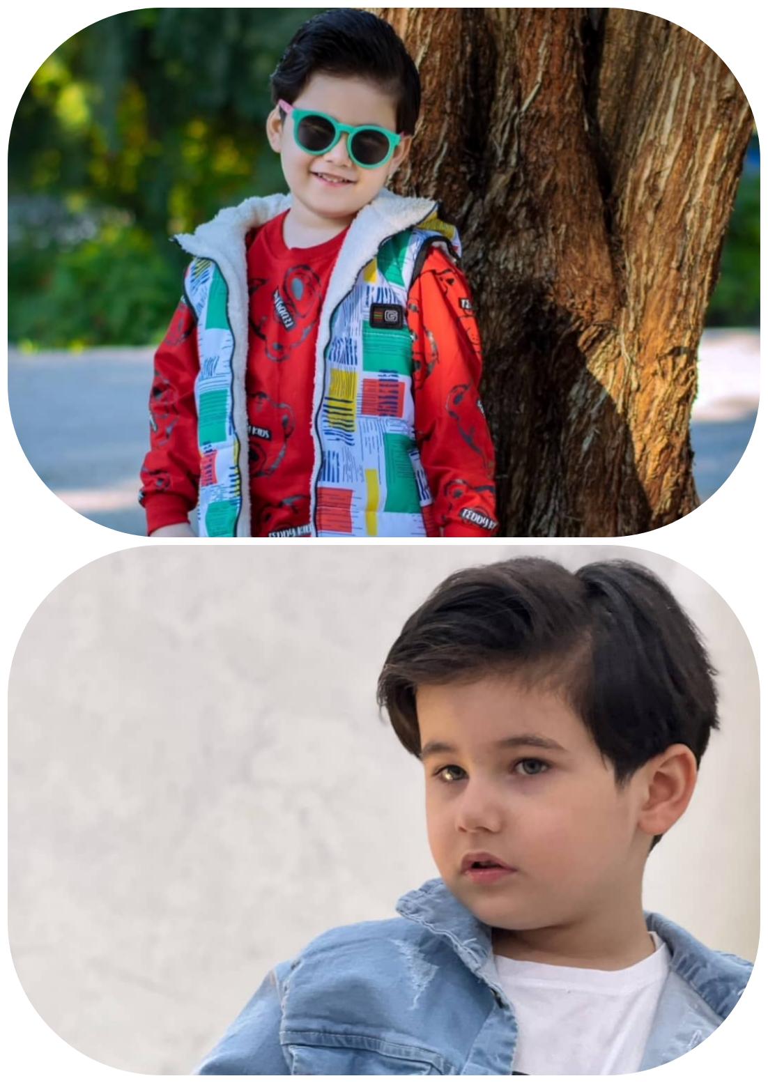 بهراد حاجی زاده مدل برتر کودک 
