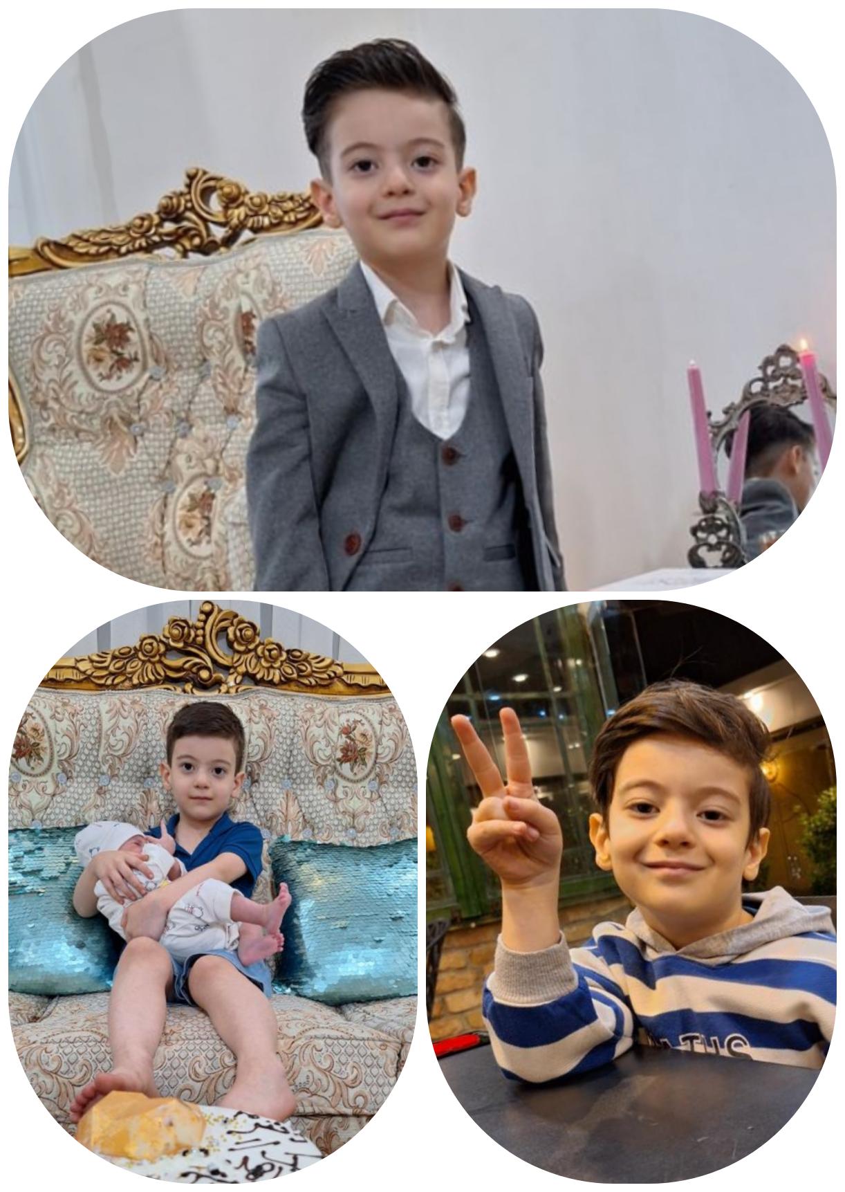 محمد رادین حبیبی مدل برتر کودک 