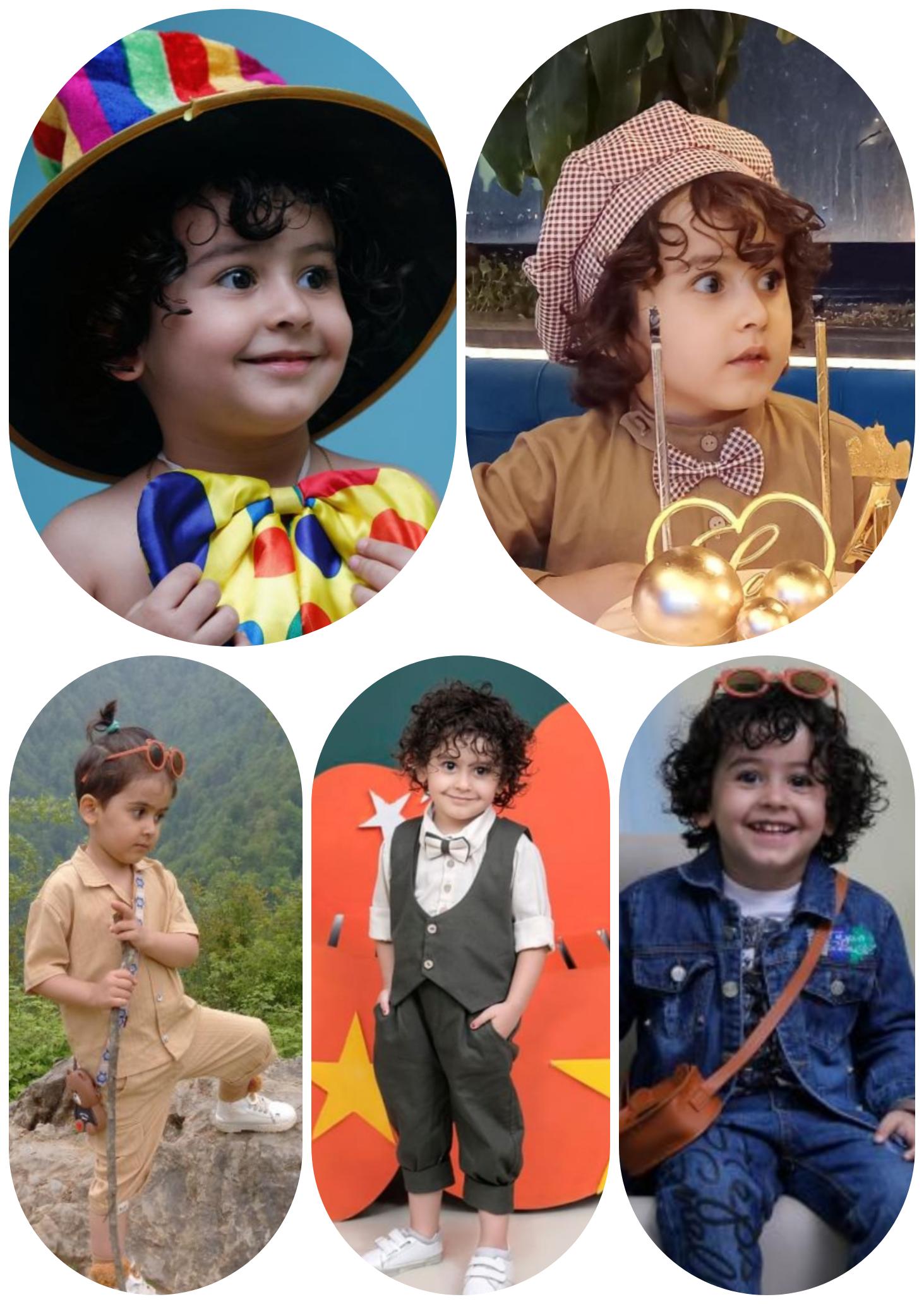 مهرسام یساری مدل برتر کودک 