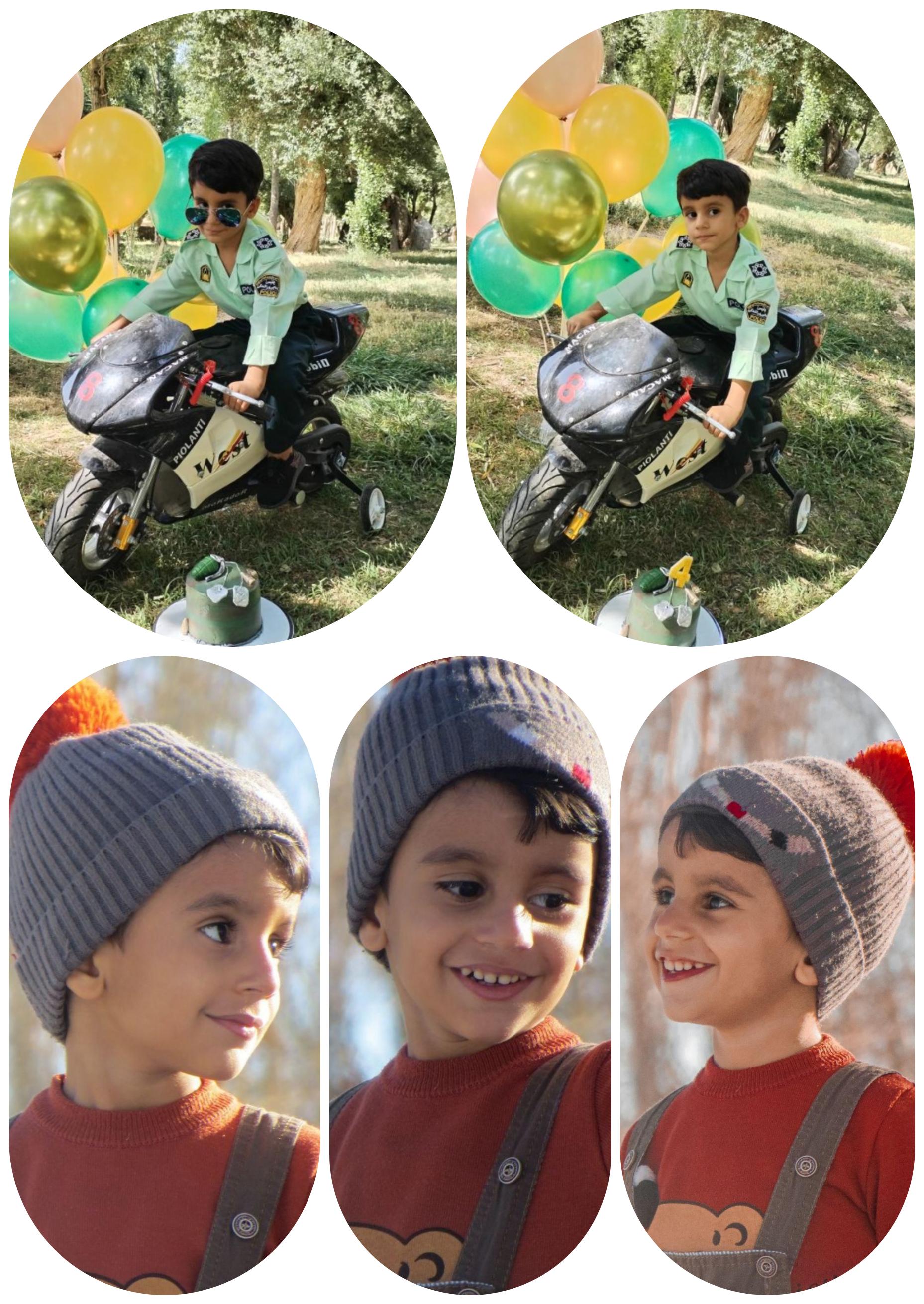 مهراد بصیری مدل برتر کودک 