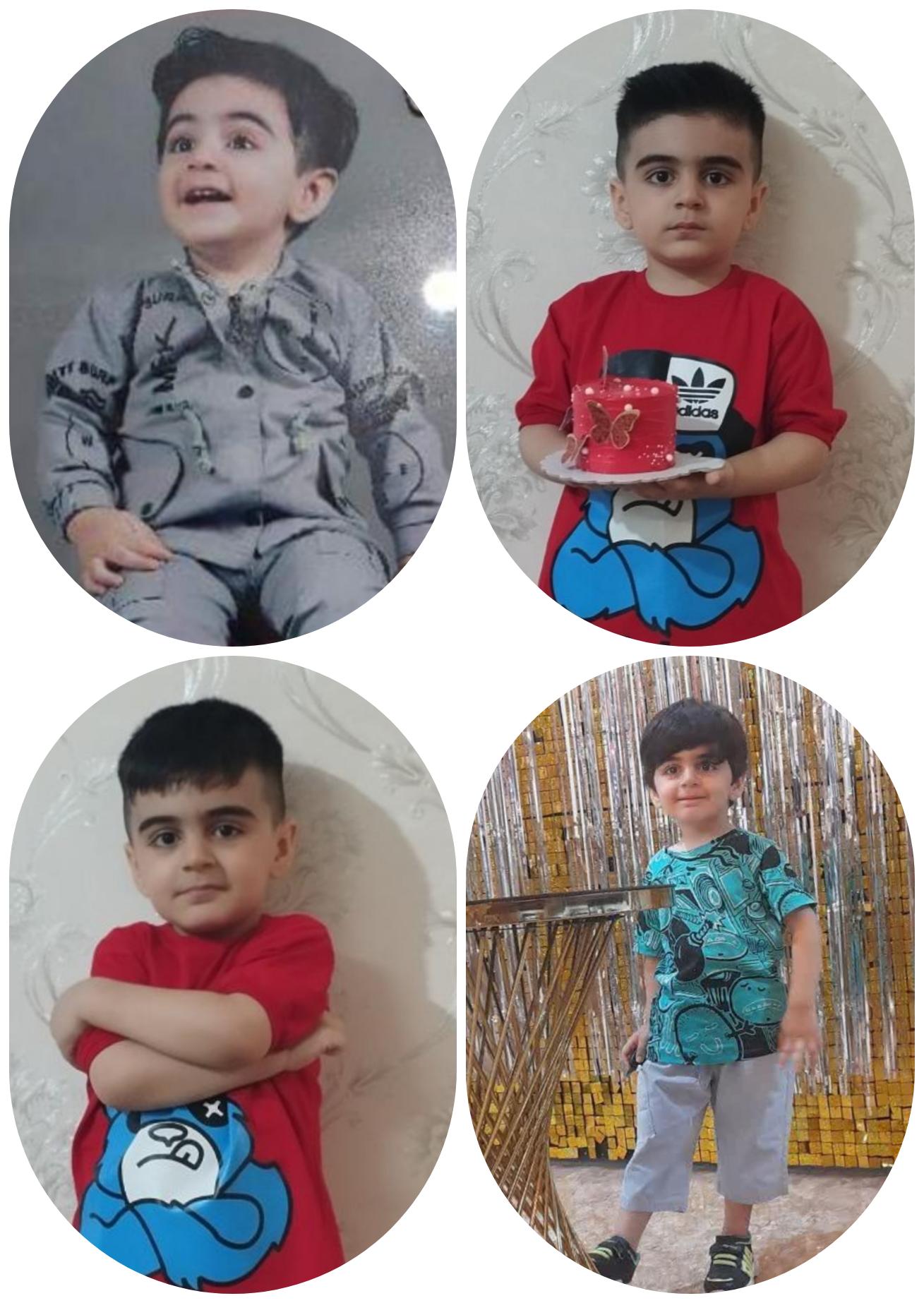 فرحان قاسمی مدل برتر کودک 