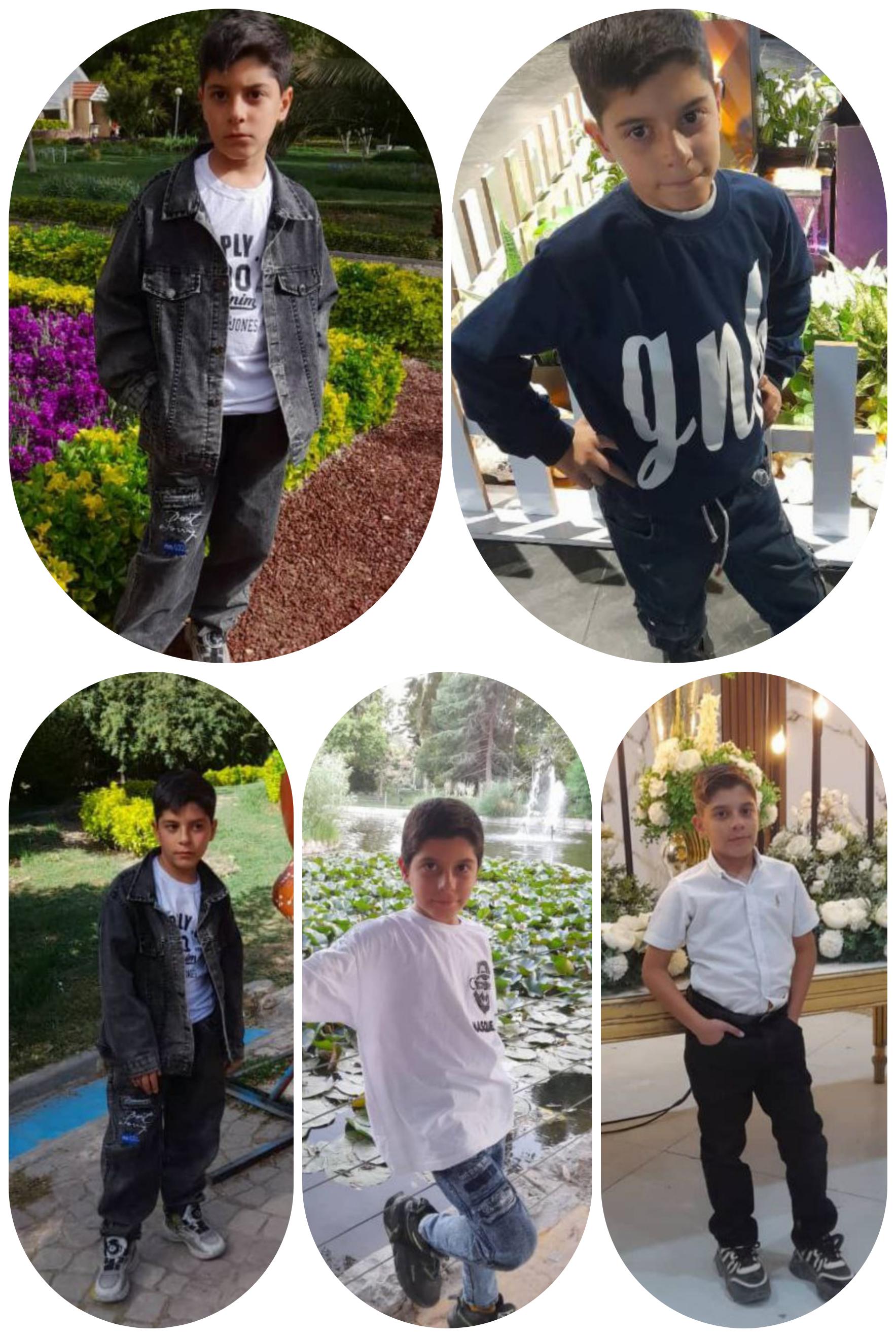 محمد حسین کاظمی مدل برتر کودک