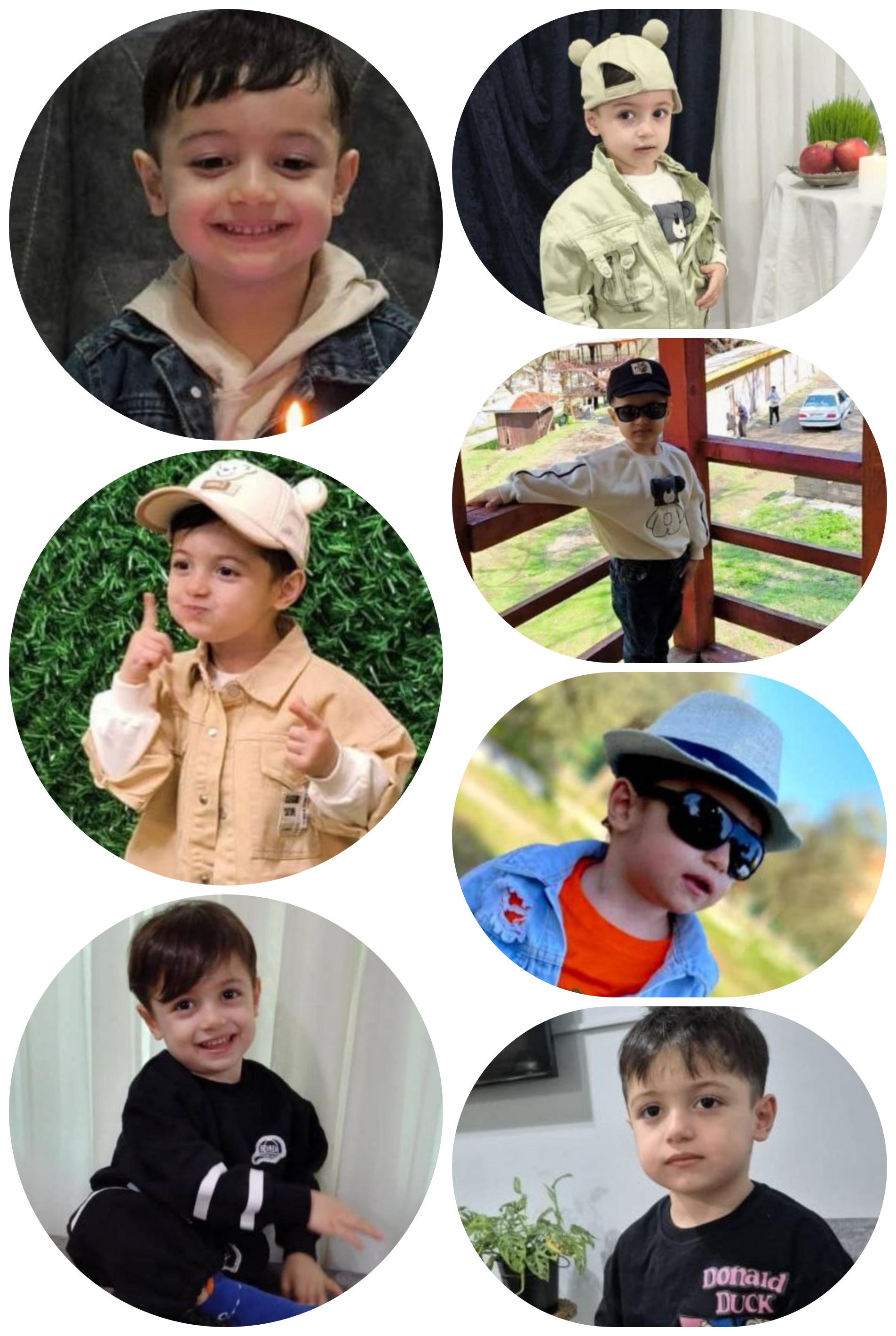 آرشام راضی مدل برتر کودک 